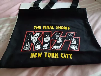 Buy Kiss End Of The Road New York City Tote Bag Official Merch • 9.99£