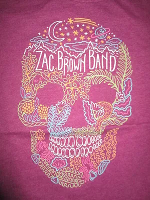 Buy 2016 ZAC BROWN BAND  Black Out The Sun  Concert Tour (Girl's SM) T-Shirt • 11.83£