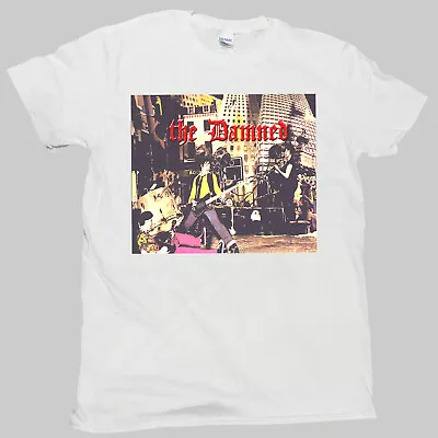 Buy The Damned Goth Punk Rock Short Sleeve White Unisex T-shirt S-3XL • 14.99£