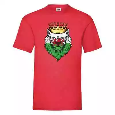 Buy Wales Lion & Crown T-Shirt Small-2XL • 10.79£