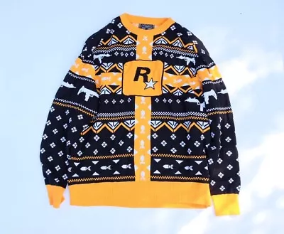 Buy Rockstar Games Christmas Jumper Large New Exclusive • 90£