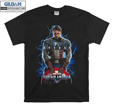 Buy Marvel Captain America Comic  T-shirt Gift Hoodie Tshirt Men Women Unisex F303 • 11.99£