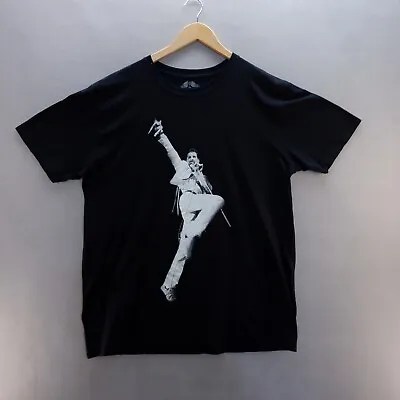 Buy FREDDIE MERCURY T Shirt XL Black Graphic Print Music Short Sleeve Cotton • 9.02£