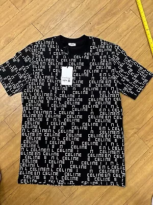 Buy Celine T Shirt Men Multi Print Large Rrp595£ • 9.99£