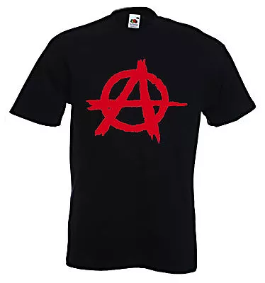 Buy Anarchy Symbol T-Shirt Punk Anarchist Sex Pistols Clash • 12.95£