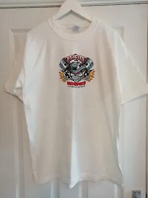 Buy Mafia Motorsport USA Graphic T Shirt By Gildan Ultra Cotton Heavyweight Sz Large • 14.99£