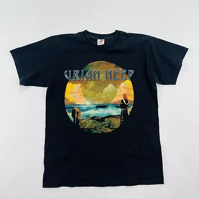 Buy Uriah Heep T-Shirt Black Fruit Of The Loom Heavy Cotton Size L • 31.49£