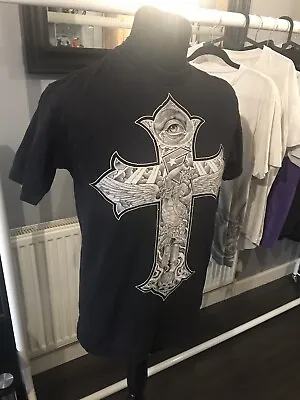 Buy Famous Stars And Straps T-shirt Cross Limited  Medium Unisex Rock Merchandise. • 20£