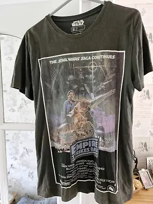 Buy Star Wars Empire Strikes Back Mens Tshirt M • 2.99£