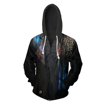 Buy Descendants 3 Hades Hoodie Cosplay Costume Sweatshirt Pullover Men Tops Coat New • 31.04£