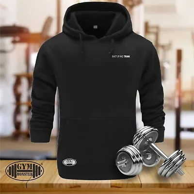 Buy Shut Up And Train Hoodie Small Gym Clothing Bodybuilding Training Boxing Men Top • 19.99£