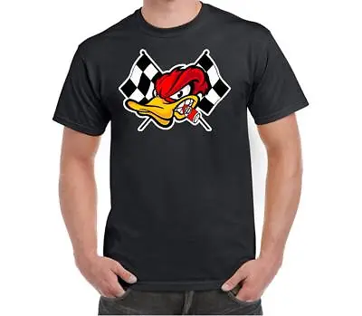Buy Hot Rod Duck Quack T-shirt T Shirt Clothing Apparel Retro Rockabilly Tshirt • 18.96£