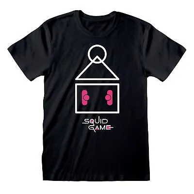 Buy Squid Game Symbol T-Shirt Black Unisex Netflix • 16.99£