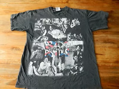 Buy Old Sex Pistols T Shirt Printed Front And Back. Well Worn And Great - Medium • 0.99£