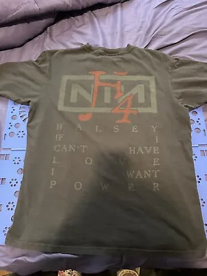 Buy Halsey Nine Inch Nails Shirt. If I Can't Have Love I Want Power. Size L Or XL • 95.11£
