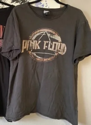 Buy Pink Floyd T Shirt Dark Side Of The Moon Prog Rock Band Merch Tee Size Large • 12.95£