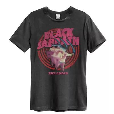 Buy Amplified Unisex Adult Paranoid Black Sabbath T-Shirt GD115 • 17.59£