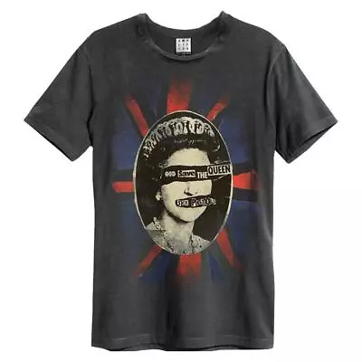 Buy Amplified Unisex Adult God Save The Queen Sex Pistols Crew Neck T-Shirt GD1440 • 31.59£