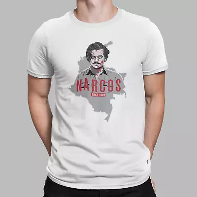 Buy Escobar Pablo T-Shirt Narcos Inspired Drug Lord Tee TV Columbia Unisex Gift UK • 6.99£