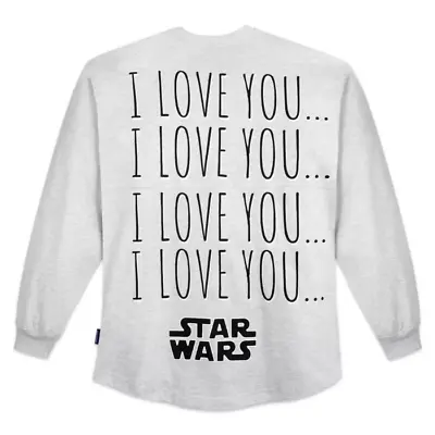 Buy Disney Store Star Wars -  I Love You - Spirit Jersey - Valentines - XL - BNWT • 44.99£