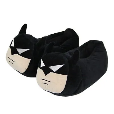 Buy The Batman Soft Plush Slippers Adult Winter Warm Cartoon Home Shoes Gift 28CM • 11.79£