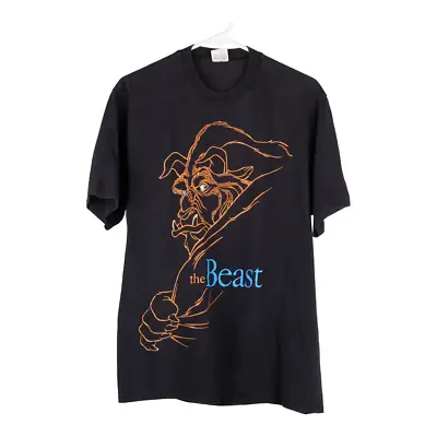 Buy The Beast Disney Cartoon T-Shirt - XL Black Cotton • 64.70£