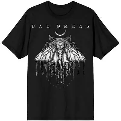 Buy Bad Omens Moth Black T-Shirt NEW OFFICIAL • 16.59£