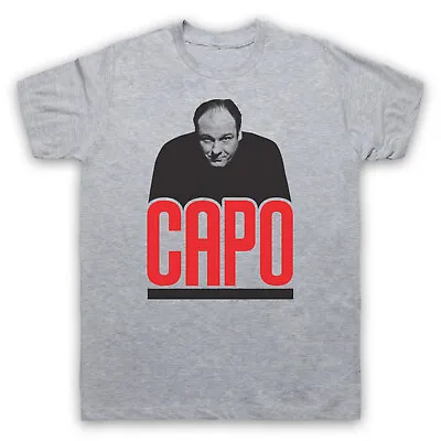 Buy Tony Soprano Capo Unofficial The Sopranos Mafia Tv Show Mens & Womens T-shirt • 17.99£