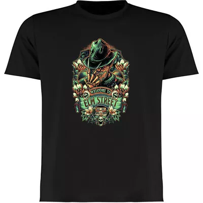 Buy Elm Street Freddy Krueger Horror  Halloween Black  T-Shirt • 12.99£