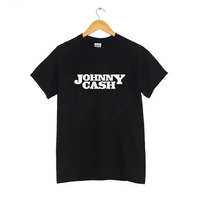 Buy Johnny Cash T-shirt Ring Of Fire Walk The Line Rock Guitar Clothing • 13.99£
