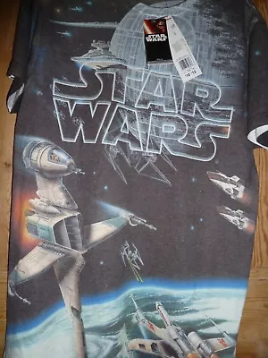 Buy Mens Star Wars T Shirt,Death Star Design,  Size S - Brand New • 8.50£