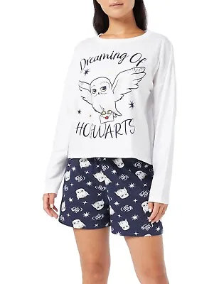 Buy Harry Potter Womens Pyjamas Hedwig Pjs, Sizes UK 8 To 22, Official Merchandise • 16.95£