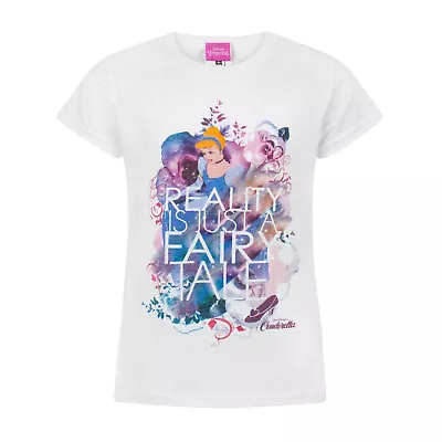 Buy Cinderella Girls Reality Is Just A Fairy Tale T-Shirt NS6787 • 12.99£