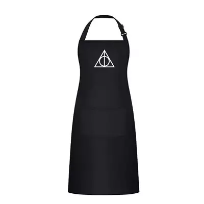Buy Deathly Hallows Harry Potter Apron Movie Merch Fandom Gift  TV Summer Gift BBQ • 9.99£