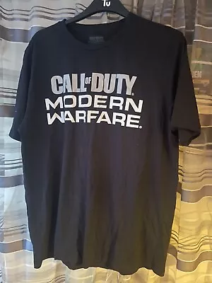 Buy Call Of Duty Modern Warfare T-shirt XL Black • 4£