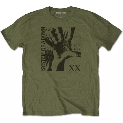 Buy SYSTEM OF A DOWN - New Unisex T- Shirt -   Intoxicated Logo - Green Cotton • 16.99£