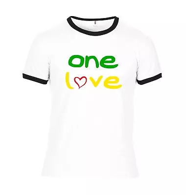 Buy One Love Ringer T Shirt • 9.99£