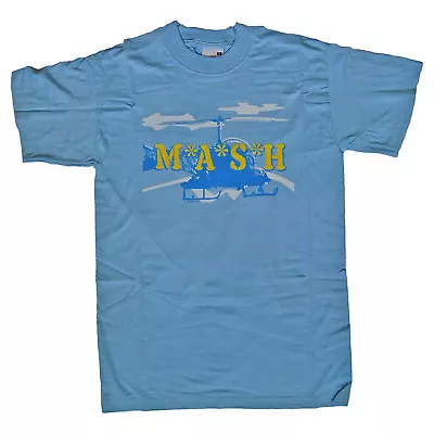 Buy M*A*S*H Chopper T-Shirt. TV Retro 70's Comedy Gift For Him Humour • 3.50£