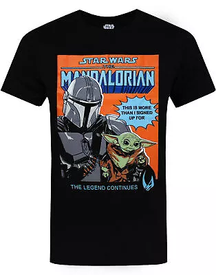 Buy Star Wars Black Short Sleeved T-Shirt (Mens) • 16.95£