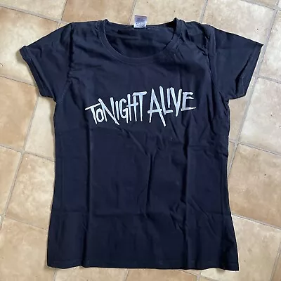 Buy Tonight Alive T Shirt Rare Rock Band Merch Tee Size Lady Fit • 5.75£