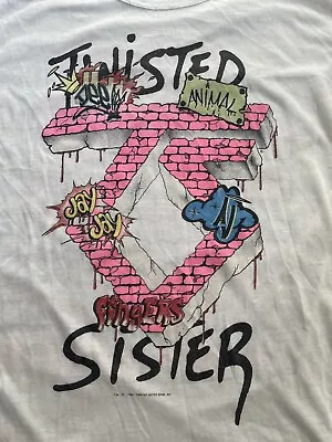 Buy Vintage Twisted Sister ‘86 Come Out And Play Tour T-shirt   Heavy Metal Rock • 45£