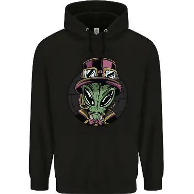 Buy Steampunk Alien Mens 80% Cotton Hoodie • 19.99£
