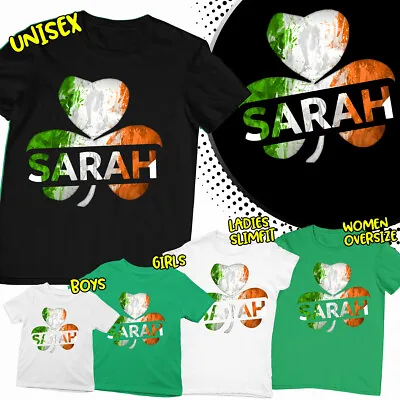 Buy Personalised St Patricks Day T-Shirts Shamrock Irish Paddys Ireland Tee Top#SPD1 • 9.99£