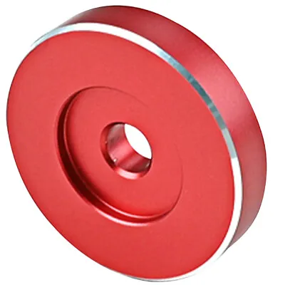 Buy  Red Metal Phonograph Adapter Turntable Fitting Useful Record • 8.25£