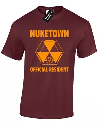 Buy Nuketown Resident Mens T Shirt Tee Gamer Trend Games Geek  Top • 8.99£