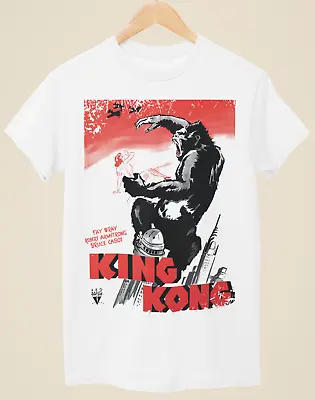 Buy King Kong  - Movie Poster Inspired Unisex White T-Shirt • 14.99£