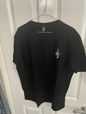 Buy Shein Mens Shein X Black T Shirt XL With Scorpion Logo And Skull Design On Back • 4£