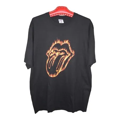 Buy THE Rolling Stones 2003 Licks Tour T SHIRT Large Mens Black Vintage • 22.40£