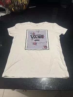 Buy Vans T Shirt Size Small Women’s  • 5£