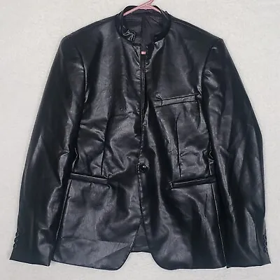 Buy Women's Faux Leather Jacket, Size Medium, Soft, NEW • 12.87£